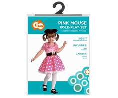 GoDan Rožinė Mouse Kostiumas - universalus