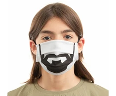 Higieninė daugkartinio naudojimo audinio kaukė Beard Luanvi M dydis Pakuotėje yra 3 vienetų