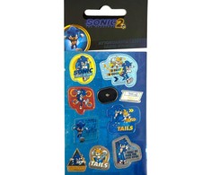 Holografinis lipdukų rinkinys „Sonic the Hedgehog“