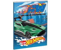 „Hot Wheels“ lenktynių užrašų knygelė su linijomis, B/5, 40 lapų