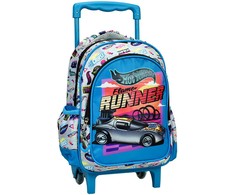 „Hot Wheels Runner“ riedanti darželio kuprinė, krepšys, 30 cm