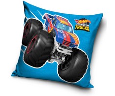 „Hot Wheels“ sunkvežimio pagalvėlės užvalkalas, 40x40 cm