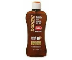 "Babaria" įdegio aliejaus gelis "Glowing Effect" 200ml