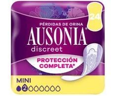 AUSONIA DISCREET mini incontinence pads 24 units