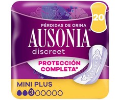 Ausonia Mini Plus įklotai šlapimo nelaikymui 20 vnt.