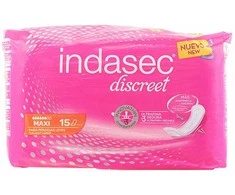Indasec Compresses Incontinence Maxi įklotai 15 vnt