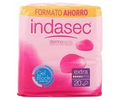 Indasec Dermoseda įklotai nuo šlapimo nelaikymo Extra 20 vienetų