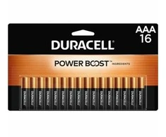 1x16 Duracell Plus Power Boost MN2400 AAA Micro LR03 1,5V baterijos