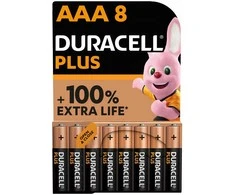 DURACELL Plus Boost MN2400 AAA BL8 | Duracell