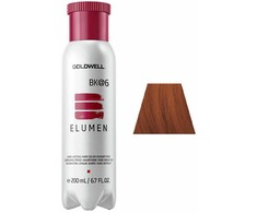 „Goldwell Elumen“ ilgai išliekantys plaukų dažai BK@6, 200 ml