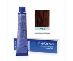 Inebrya Bionic Color Copper (7/34 Skirtas šviesiems plaukams Golden Copper) 100 ml