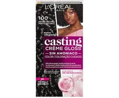 L'Oreal CASTING CREME GLOSS #100 - dark juodas 180 ml