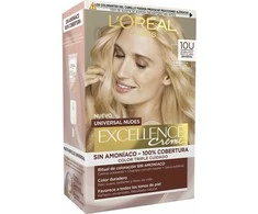L'Oreal EXCELLENCE NUDES dye #10u-lightest blonde 5 u