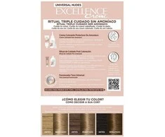 L'Oreal EXCELLENCE NUDES dye #7u-blonde 5 u