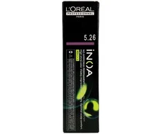 L‘Oreal Professionnel iNOA plaukų dažai | spalva: 5.26 - Light Iridescent Red Brown, 60 ml