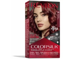 Spalvotas polietilenas Revlon Colorsilk 66 Cherry Raudona Be amoniako