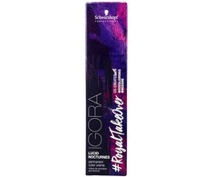 plaukų dažai Schwarzkopf Igora Royal TakeOver Lucid Nocturnes 4-332 Medium Brown Matt Extra Ash 60ml