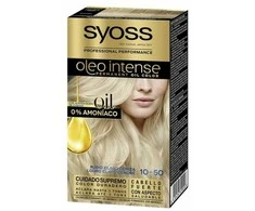 "Syoss Oleo Intense" ilgalaikiai permanentiniai plaukų dažai 10-50 šviesiai pelenų blondinė