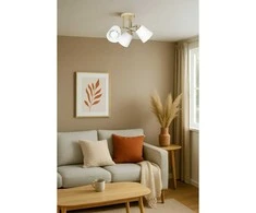 Lubinis šviestuvas Activejet pendant lamp AJE-EMILY 3P GOLD E27 3x40W