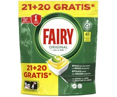 FAIRY ALL IN 1 LEMON indaplovė capsules 41 u