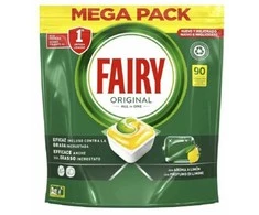 Fairy Indų plovimo kapsulės Todo En 1 Original 90 vnt.