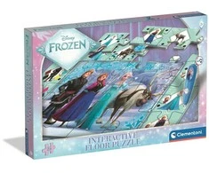 Interaktyvi 24 detalių dėlionė „Disney Frozen Ice Kingdom“ – Clementoni