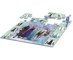 Interaktyvi 24 detalių dėlionė „Disney Frozen Ice Kingdom“ – Clementoni