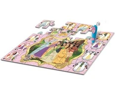 Dėlionė Clementoni Žaislai CLE DISNEY interakt.puzzle dywan Princesės 16685