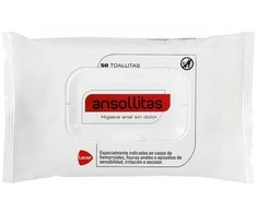 "Lacer Ansollitas" intymios higienos servetėlės 50 vienetų