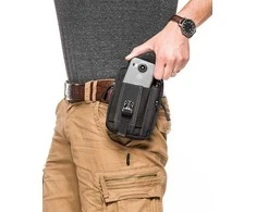 GM Survival diržinis krepšys (bum bag) - Juodas