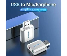 SOUND CARD USB 2-PORT/VAB-S13 VENTION
