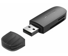 KORTELIŲ SKAITYTUVAS USB3.0/SD/TF CLFB0 VENTION CLFB0 (6922794755833)