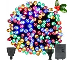 Kalėdinės lemputės 300 LED, įvairiaspalvės, 8 režimai