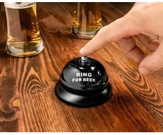 Viešbučio skambutis "Ring for beer"