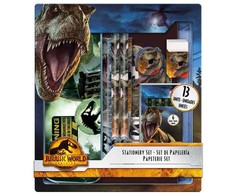 Kids Euroswan - Akcesoria licencyjne Kids Euroswan - Priedai licencyjne Rinkinys piśmienniczy 13 dalys - Jurassic World