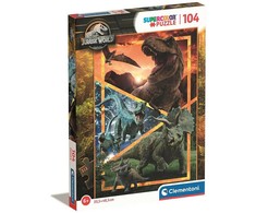 Clementoni Dėlionė 104 vnt. - Juros periodo pasaulis