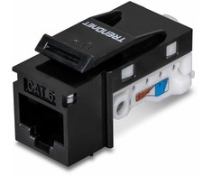 Šakotuvas TRENDnet Keystone-Buchsen 50er-Pack Cat6 werkzeuglos 90°blac