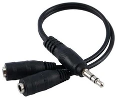 Apte 3.5mm AUX šakotuvas