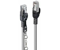 Tinklo Kabelis - LINDY Cat.6A S/FTP LSZH Tinklo Apsaugos Kabelis, RJ45, M/M, 500MHz, 1.5 m, Pilkas