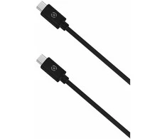 Celly USBCUSBCPD3MBK, 3 m, USB C, USB C, Juodas