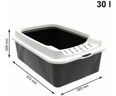 Kačių Kraiko Dėžė - Rotho Bonnie Eco Juodas