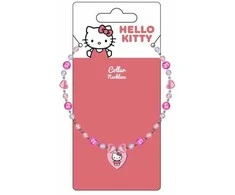 Kaklo papuošalas merginoms Hello Kitty Fuksija