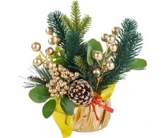 Kalėdinė stalo dekoracija, 20 cm