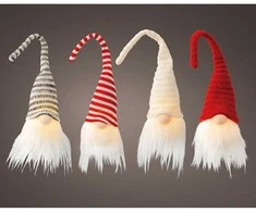 Lumineo Elektrinė dekoracija GNOME, 1 LED, šiltai baltos sp., elementai 2 x LR44 (įeina), 4 dizainų