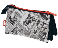 Kapitonės Marvel komiksų Marvel 3 skyrių pieštukų dėklas 21 cm