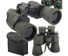 Žiūronai 20x50 su priartinimu ir reguliuojama optika