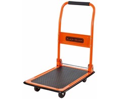 Black &amp; Decker Plieninis vežimėlis Juodas &amp; Decker WBL BXWT-H303, max. apkrova 80 kg.