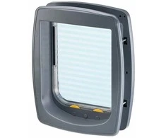 FERPLAST Swing 11 pilkas - šunų ir kačių durys - 31 x 9,6 x 38,4 cm