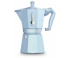 Kavavirė Bialetti Bialetti MOKA EXCLUSIVE 6TZ light mėlynas