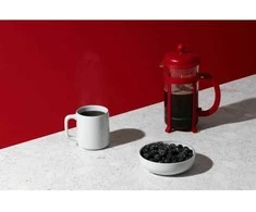Bodum zaparzacz tłokowy french press Java 0.35 l Raudona